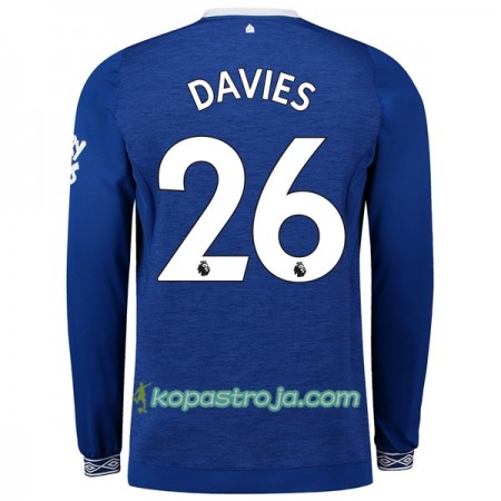 Billiga Fotbollströjor Everton Davies 26 Hemma tröja 2018/19 Långärmad